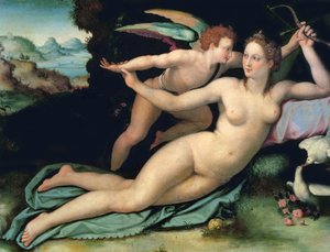 Venus en Cupido